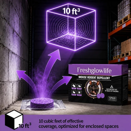 ✅ 10,000+ Happy Customers 🐭 All-Natural Peppermint & Cinnamon Pest & Rodent Repellent Pucks 🕷️🐍