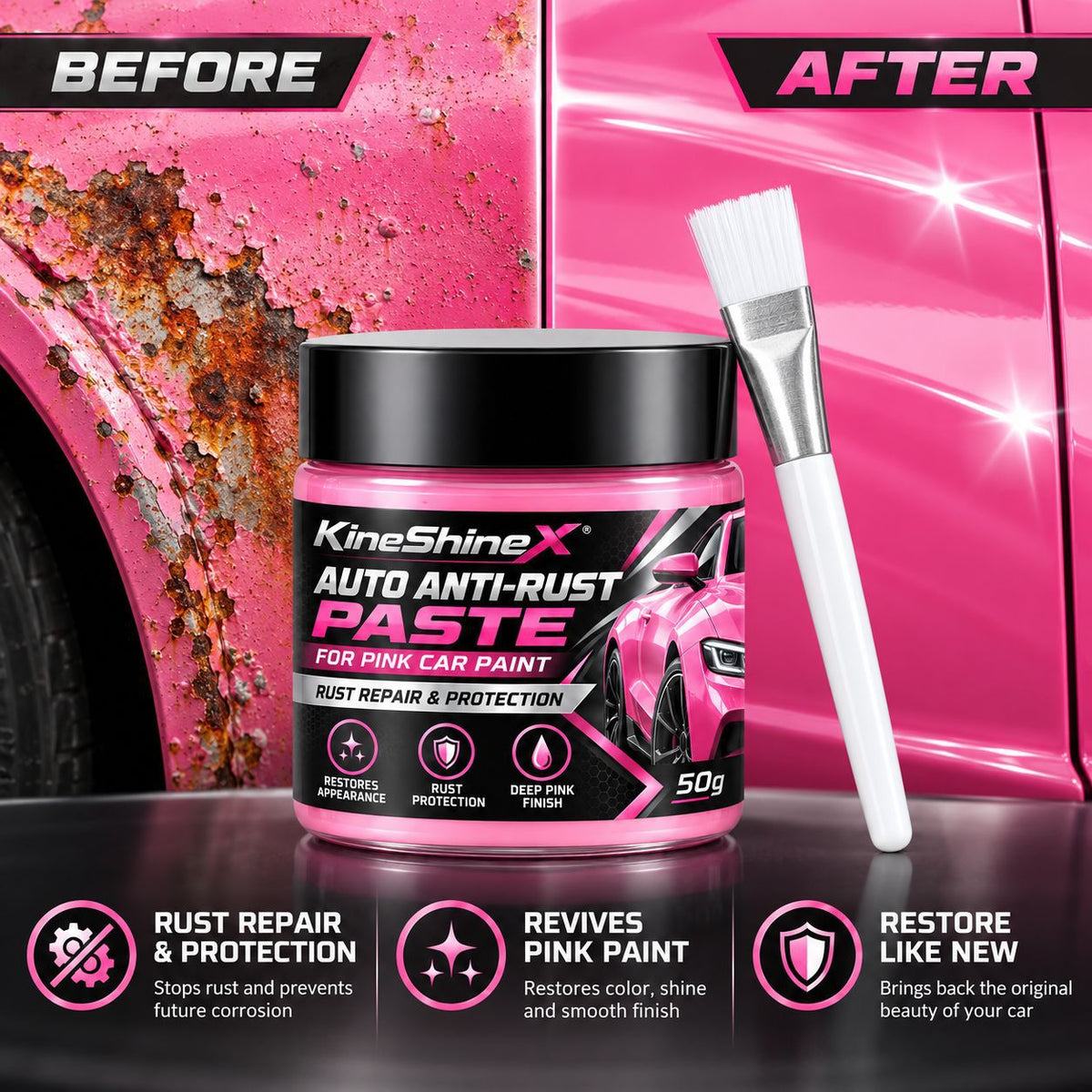 Limited-Time Buy 2 Get 1 FREE!! Car Metal Rust Repair Paste