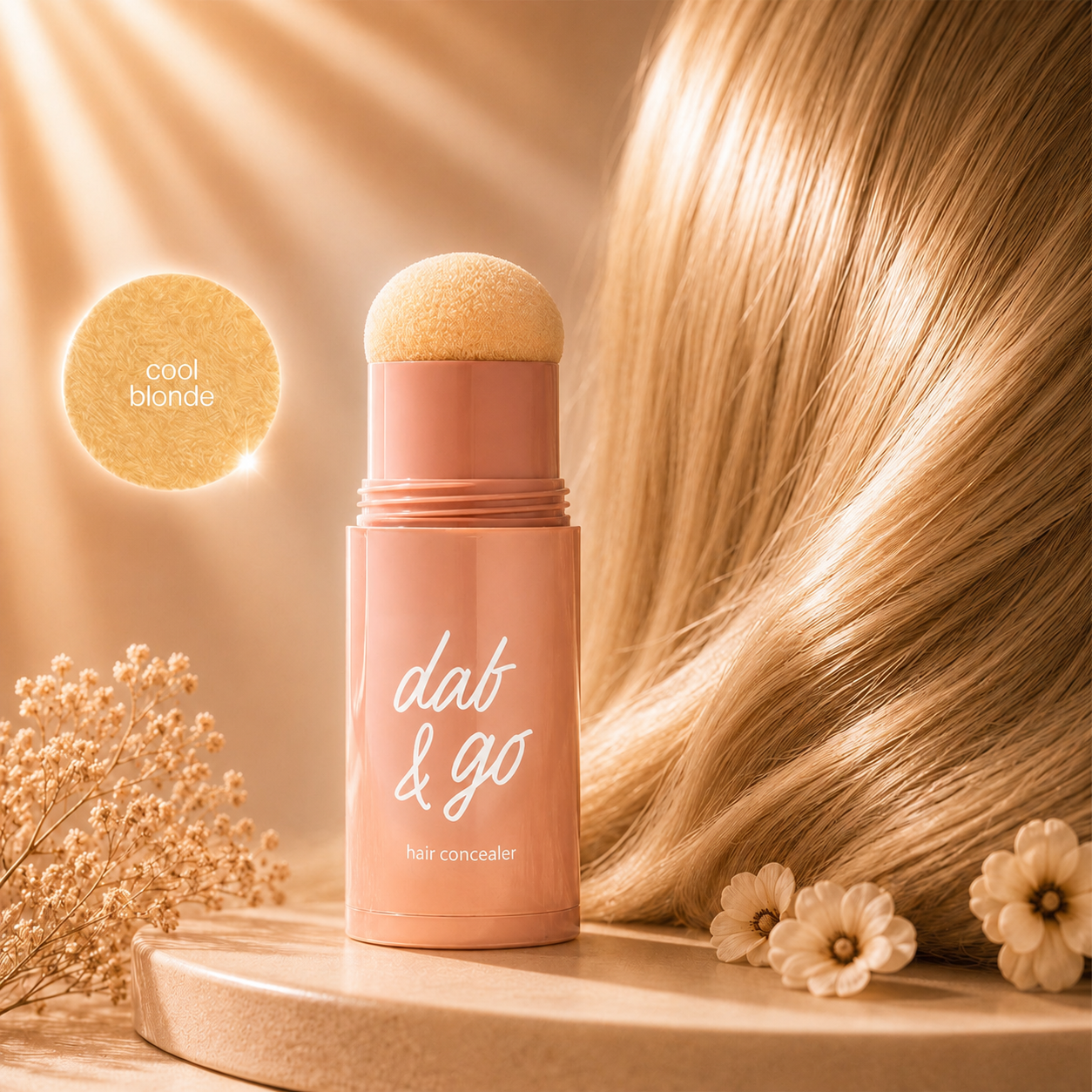 ✨Dab&Go Hair Concealer Stick – Mess-Free Root, Gray & Hairline Touch-Up