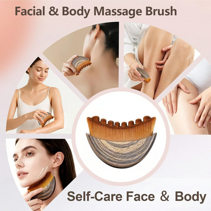 Facial Contour Massage Brush - Daily Soft Lift Ritual