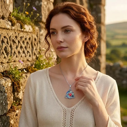 💎 Personalized Birthstone Celtic Knot Necklace – 50% OFF Today 🔥