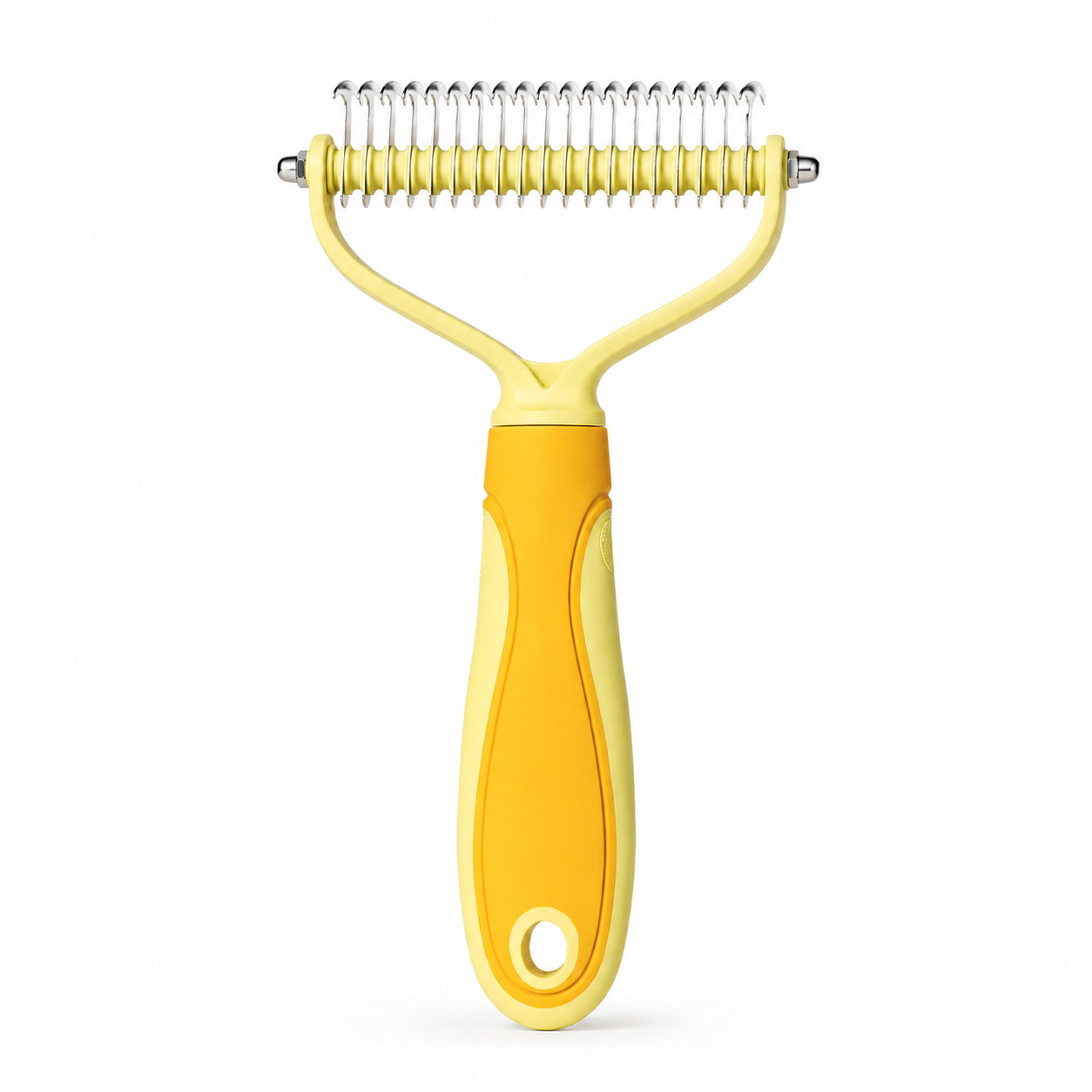 ✨Dual-Sided Pet Deshedding Brush for Dogs & Cats🐶🐱