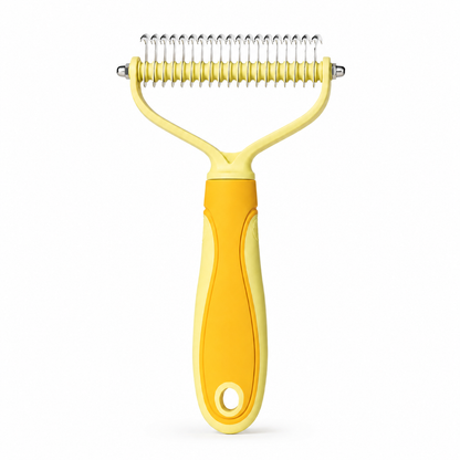 ✨Dual-Sided Pet Deshedding Brush for Dogs & Cats🐶🐱