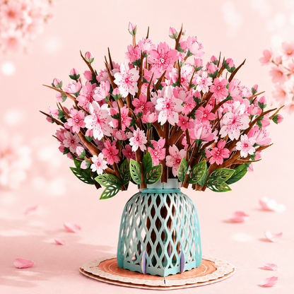 🌸 DIYSTAR 3D Pop-Up Flower Bouquet Card – A Timeless Keepsake for Every Occasion 💖