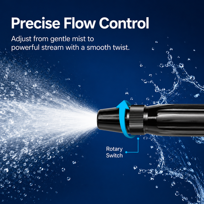 Powerful High-Pressure Spray Nozzle for Home Car Wash & Garden Watering