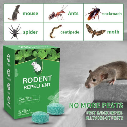 12 Pack Peppermint Pest Repellent Balls - Mice Rats Spiders Gone!