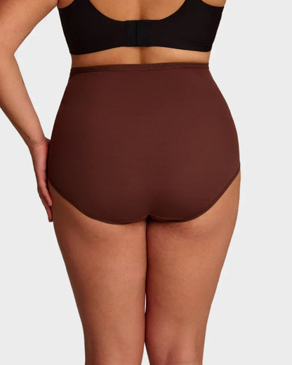 🌸Last Day-Buy 2 Get 3 Packs✨Plus-Size High-Waist Cross Tummy Control Panties