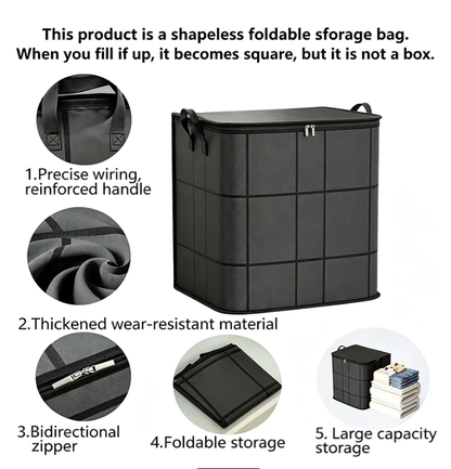 XXL Large Capacity Clothes Storage Bag 210L