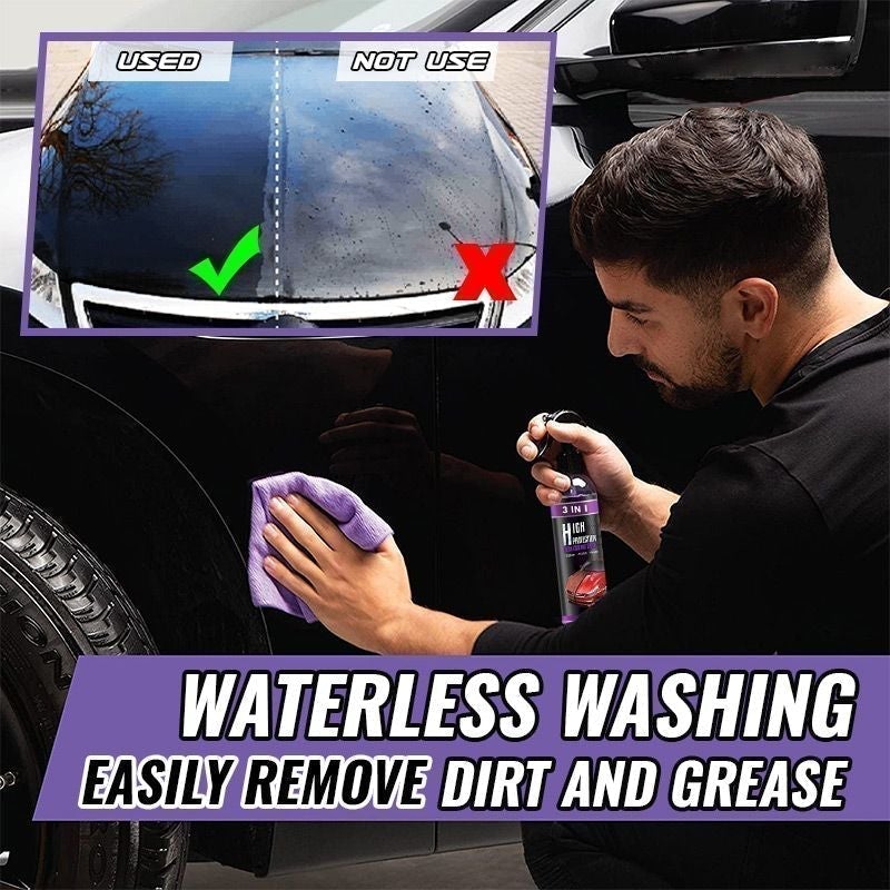 🔥Hot Sale🔥3 in 1 High Protection Quick Car Coating Spray(🚙 suitable for all colors car paint)