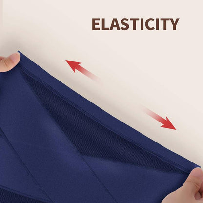 🌸Last Day-Buy 2 Get 3 Packs✨Plus-Size High-Waist Cross Tummy Control Panties