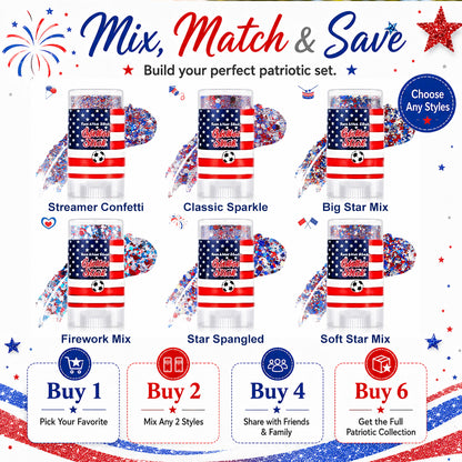 2026 Independence Day Glitter Stick – Special Add-On Offer