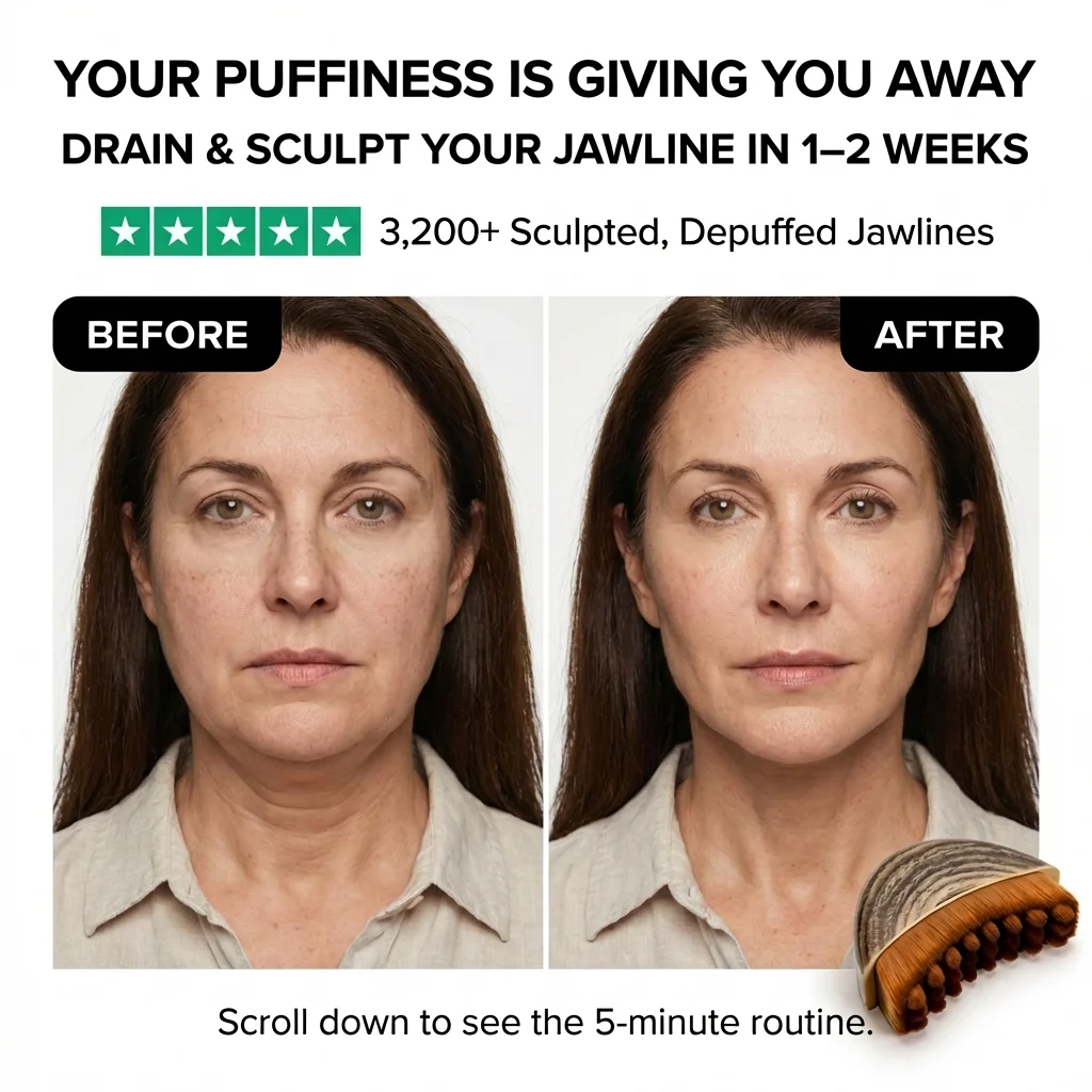 Facial Contour Massage Brush - Daily Soft Lift Ritual