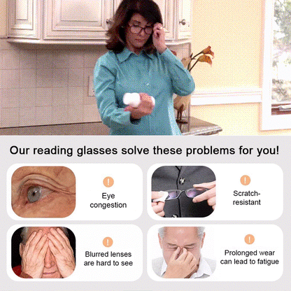 Anti-Blue Light Reading Glasses for Men & Women - Clear Vision & Eye Protection