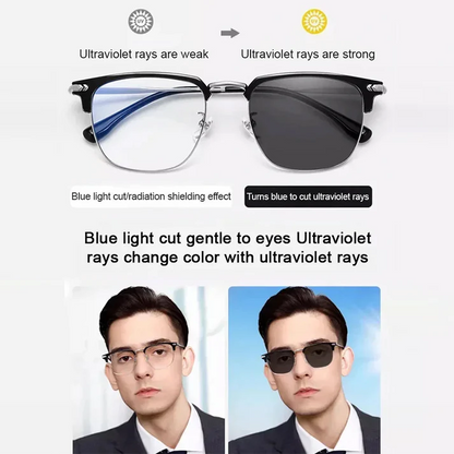 Anti-Blue Light Reading Glasses for Men & Women - Clear Vision & Eye Protection