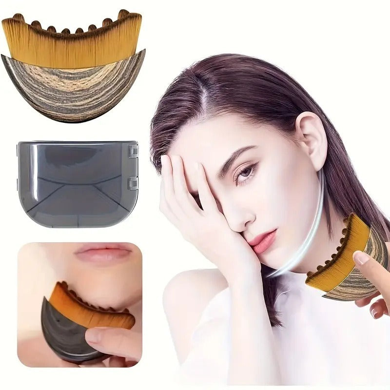 Facial Contour Massage Brush - Daily Soft Lift Ritual