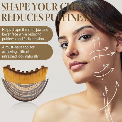 Facial Contour Massage Brush - Daily Soft Lift Ritual