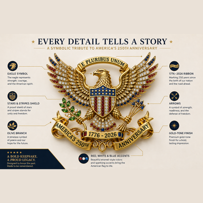 🇺🇸 A Once-in-a-Generation Keepsake for America’s 250th Anniversary – Special Add-On Offer