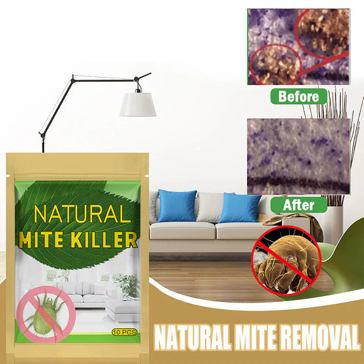 🎁Hot Sale 50% OFF🔥Natural Mite Control Sachet – Plant‑based, non‑toxic & safe around kids & pets