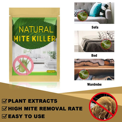🎁Hot Sale 50% OFF🔥Natural Mite Control Sachet – Plant‑based, non‑toxic & safe around kids & pets